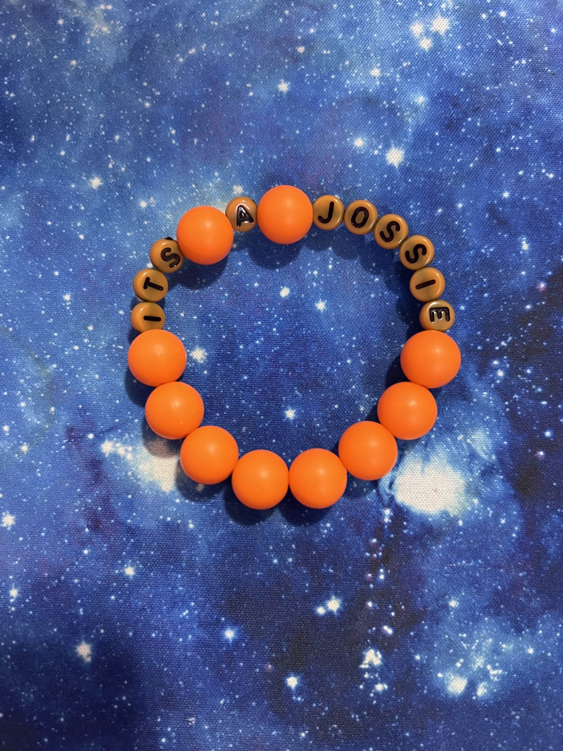 Orange ItsAJossie Bracelet product image (1)