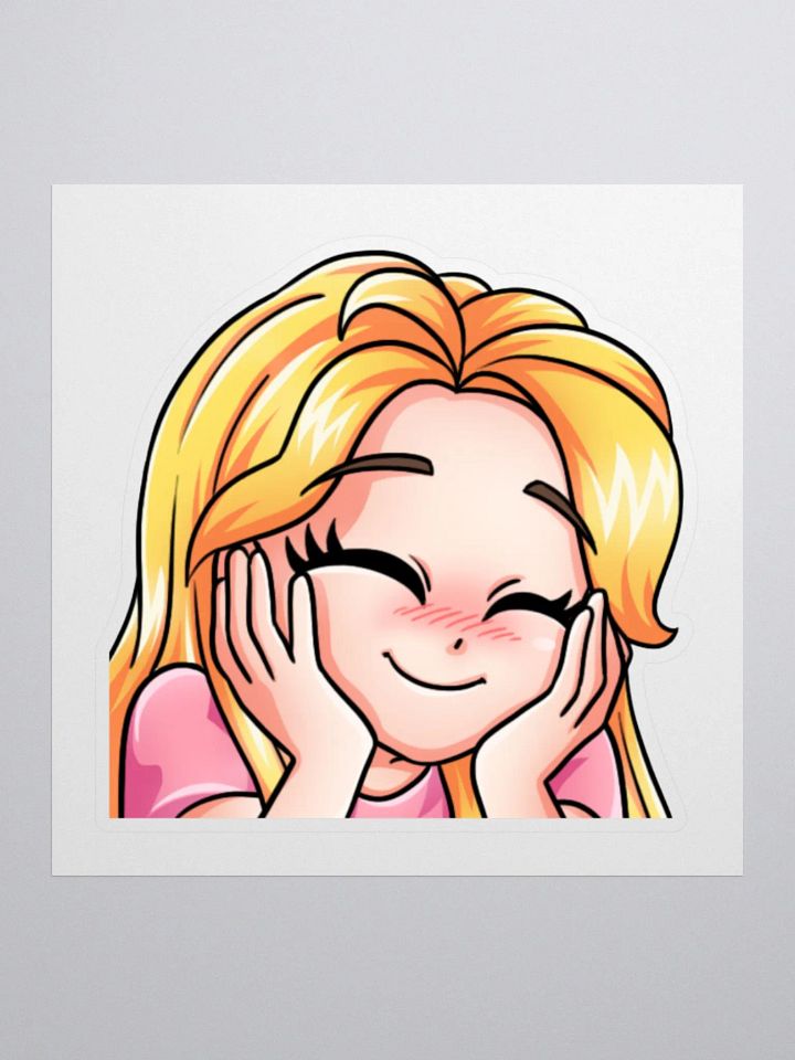 Melissa Aww Emote Sticker product image (1)