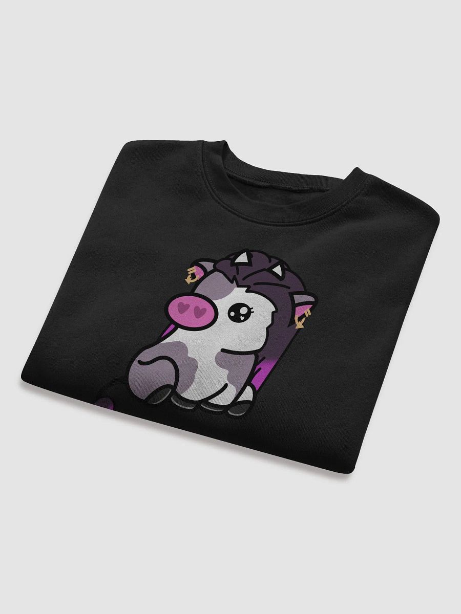 Reyna Cow (Front Only) Crewneck Crop Top product image (8)