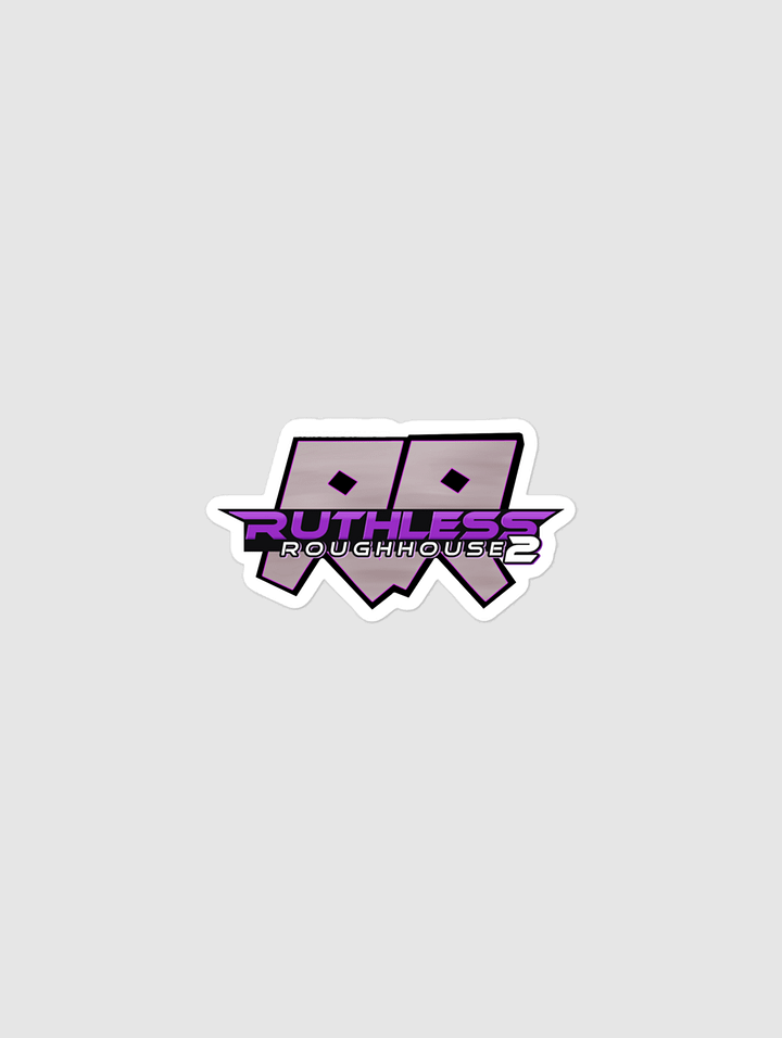 RR2 Big Lettering - Bubble-free stickers product image (1)