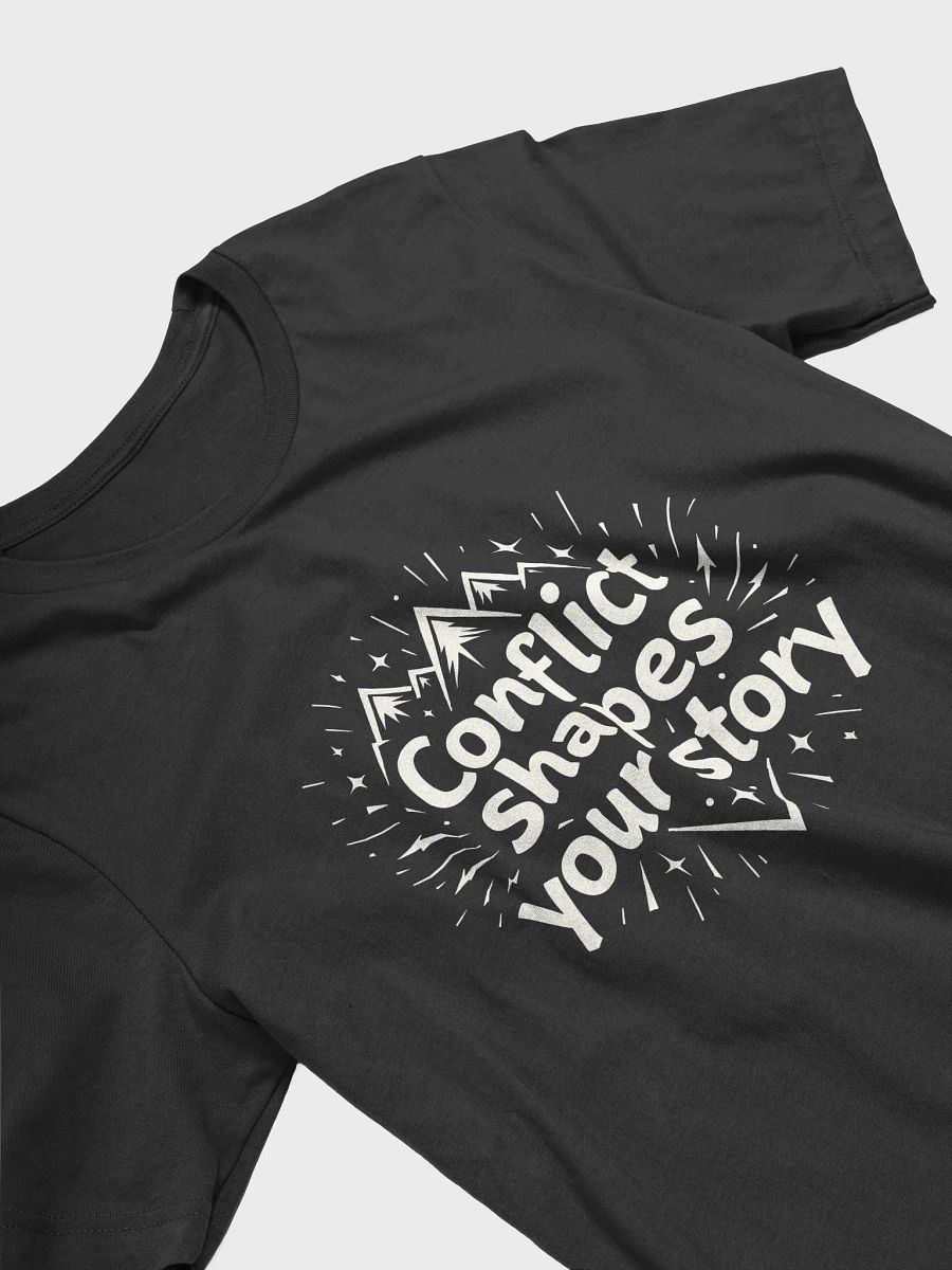 Unlock Your Inner Hero with Chris Hemsworth’s Fan-Inspired T-Shirt: Conflict Shapes Your Story - Embrace Strength, Growth, and Resilience product image (3)