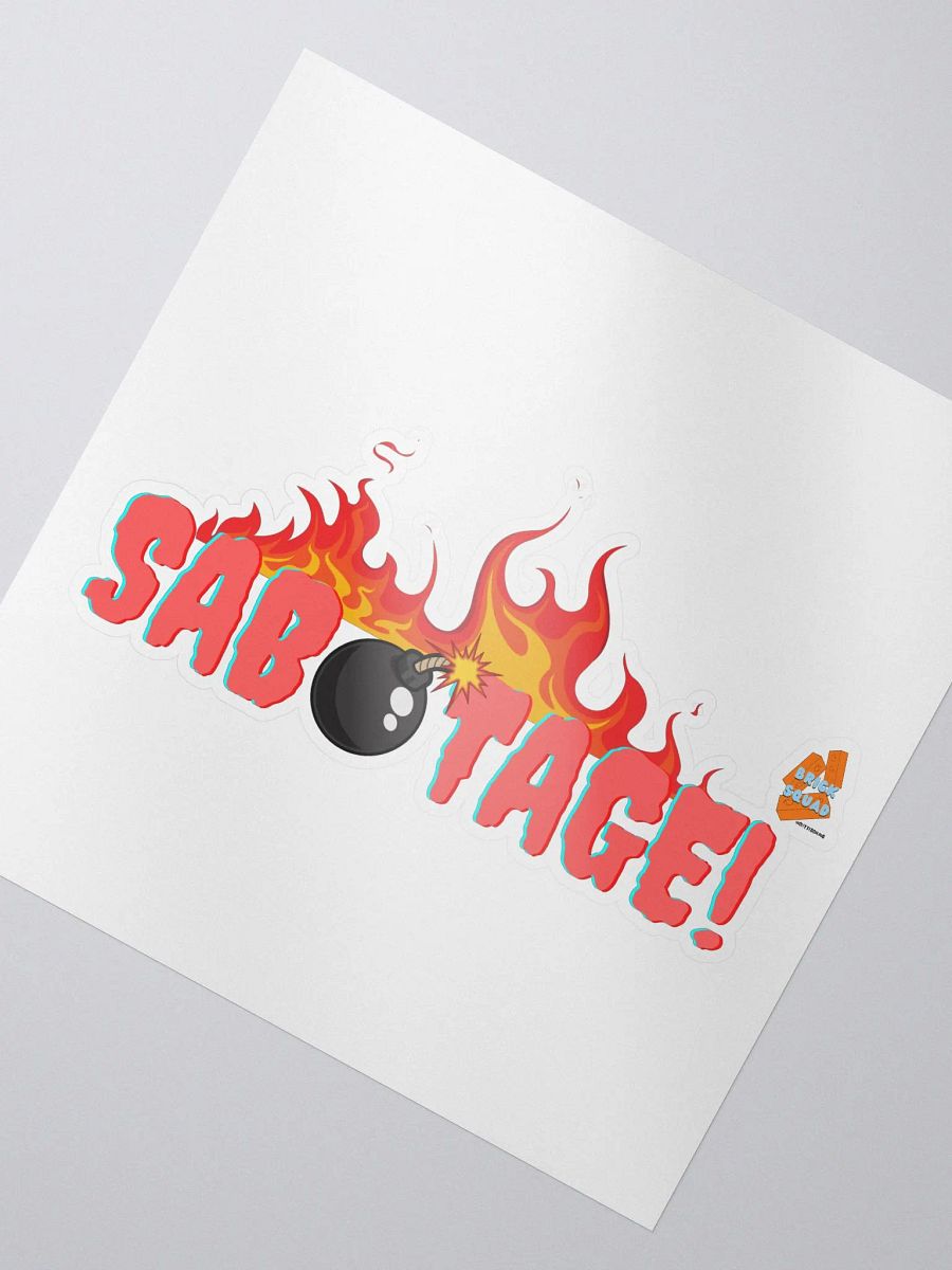 Official Brick Squad Sabotage Sticker product image (2)
