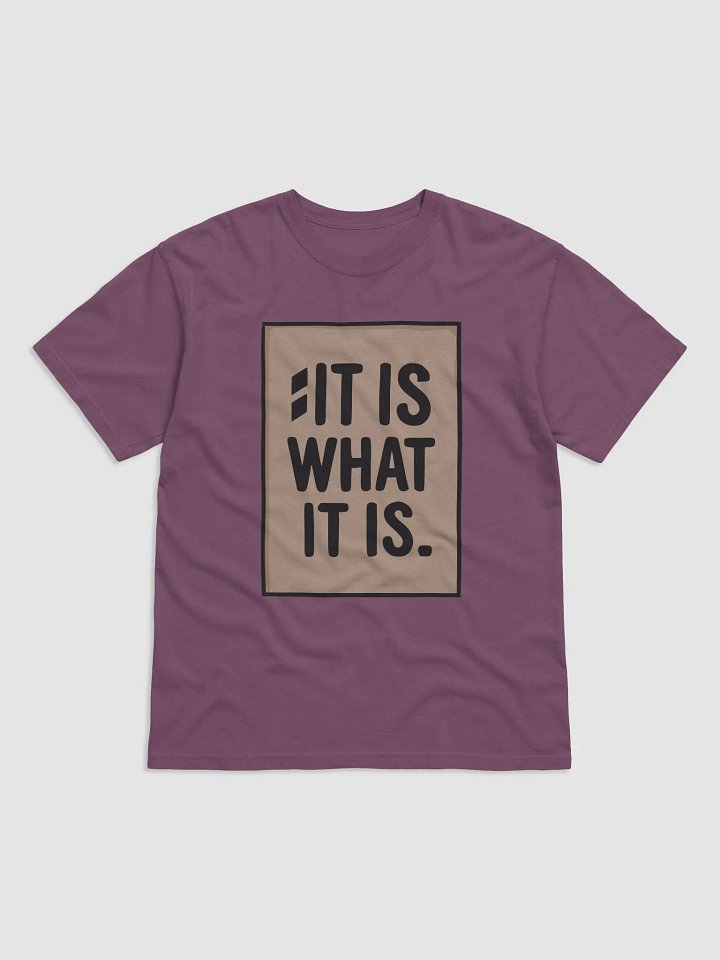 It Is What It Is - T shirt product image (1)