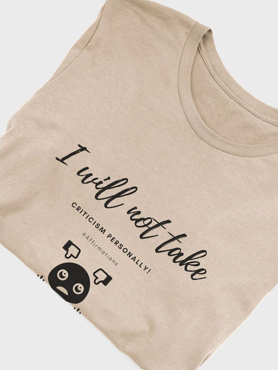 I will not take Dark Unisex Super soft T-Shirt product image (25)