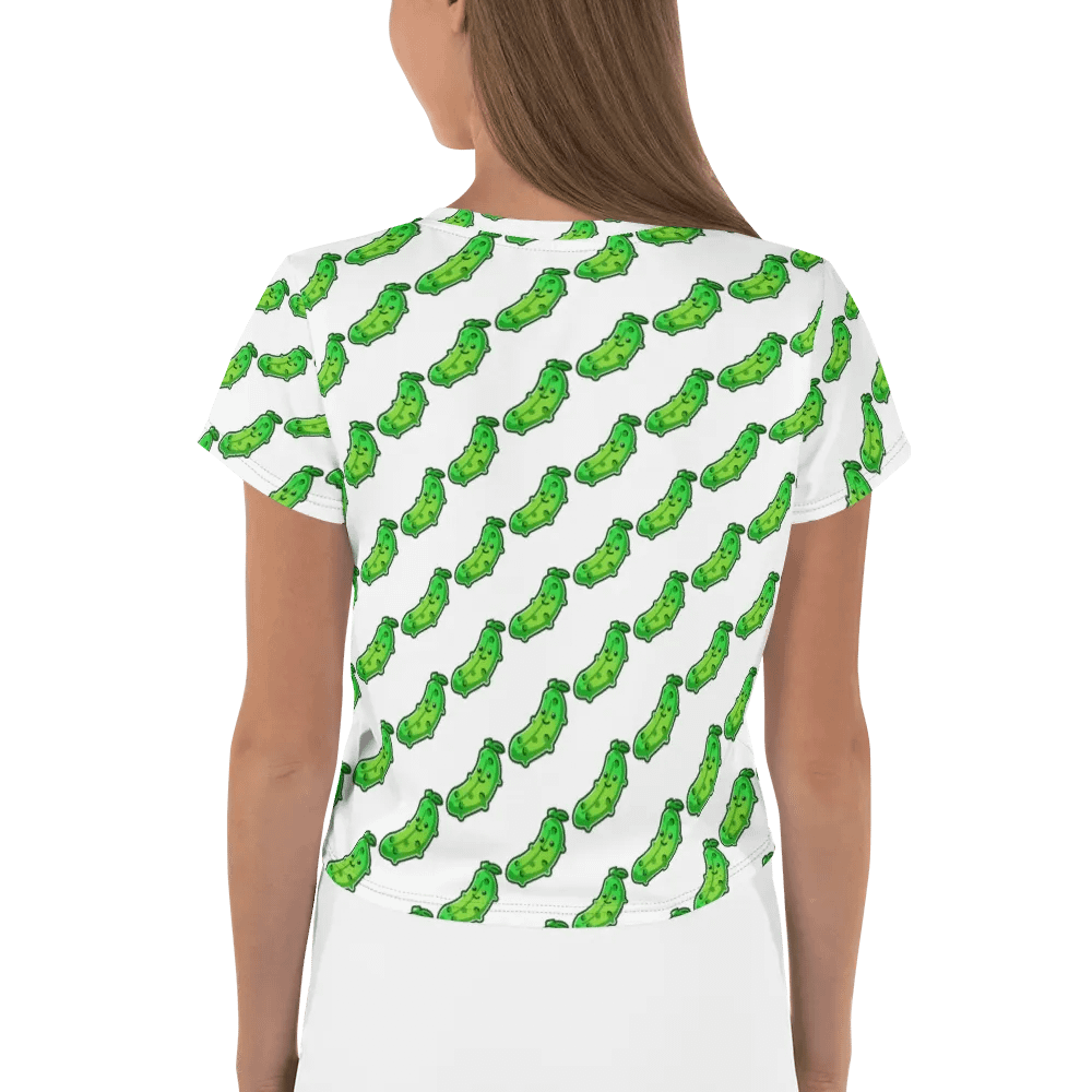 All over Pickle crop top product image (2)