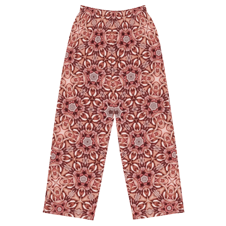 Abstract red floral pattern product image (1)