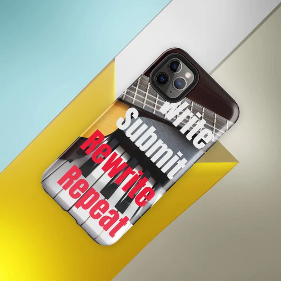 'Write Submit Rewrite Repeat' Inspirational iPhone Tough Case product image (73)