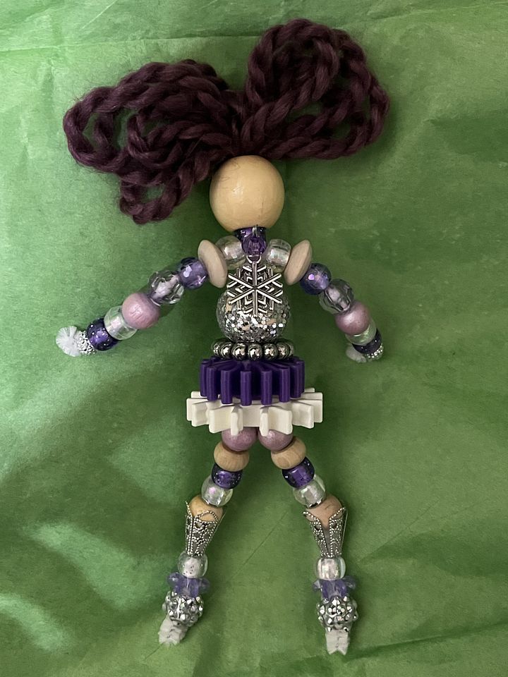Lavender Snowtopia Glitter Ornament product image (2)