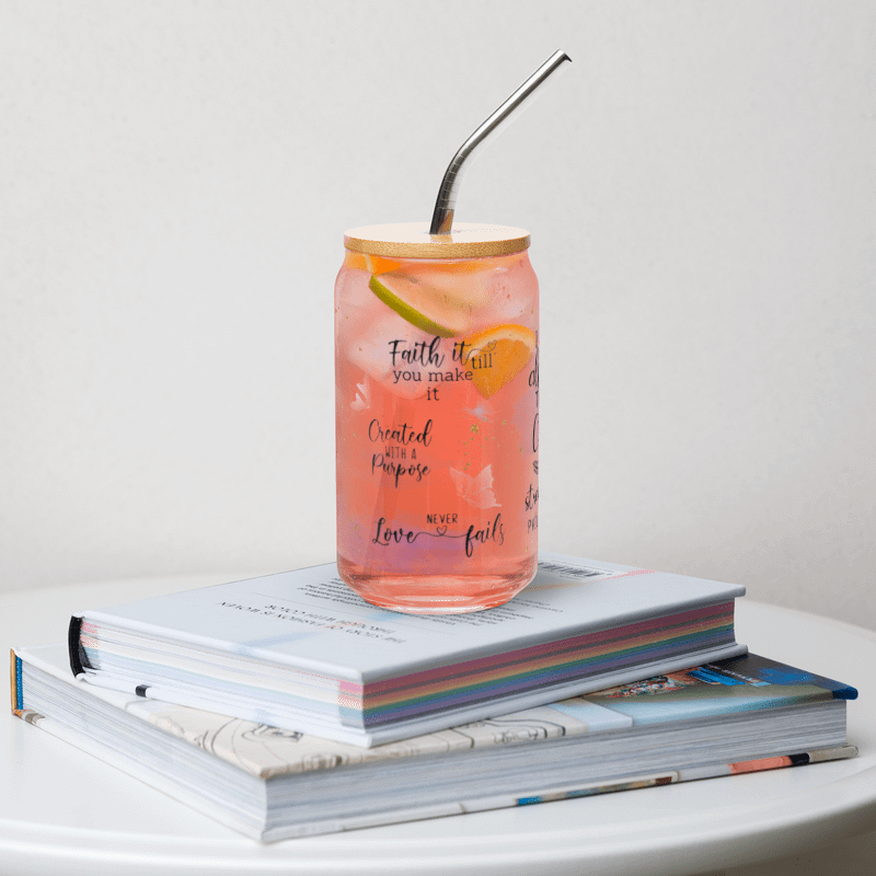 I Can Do All Things Through Christ Glass Tumbler product image (16)