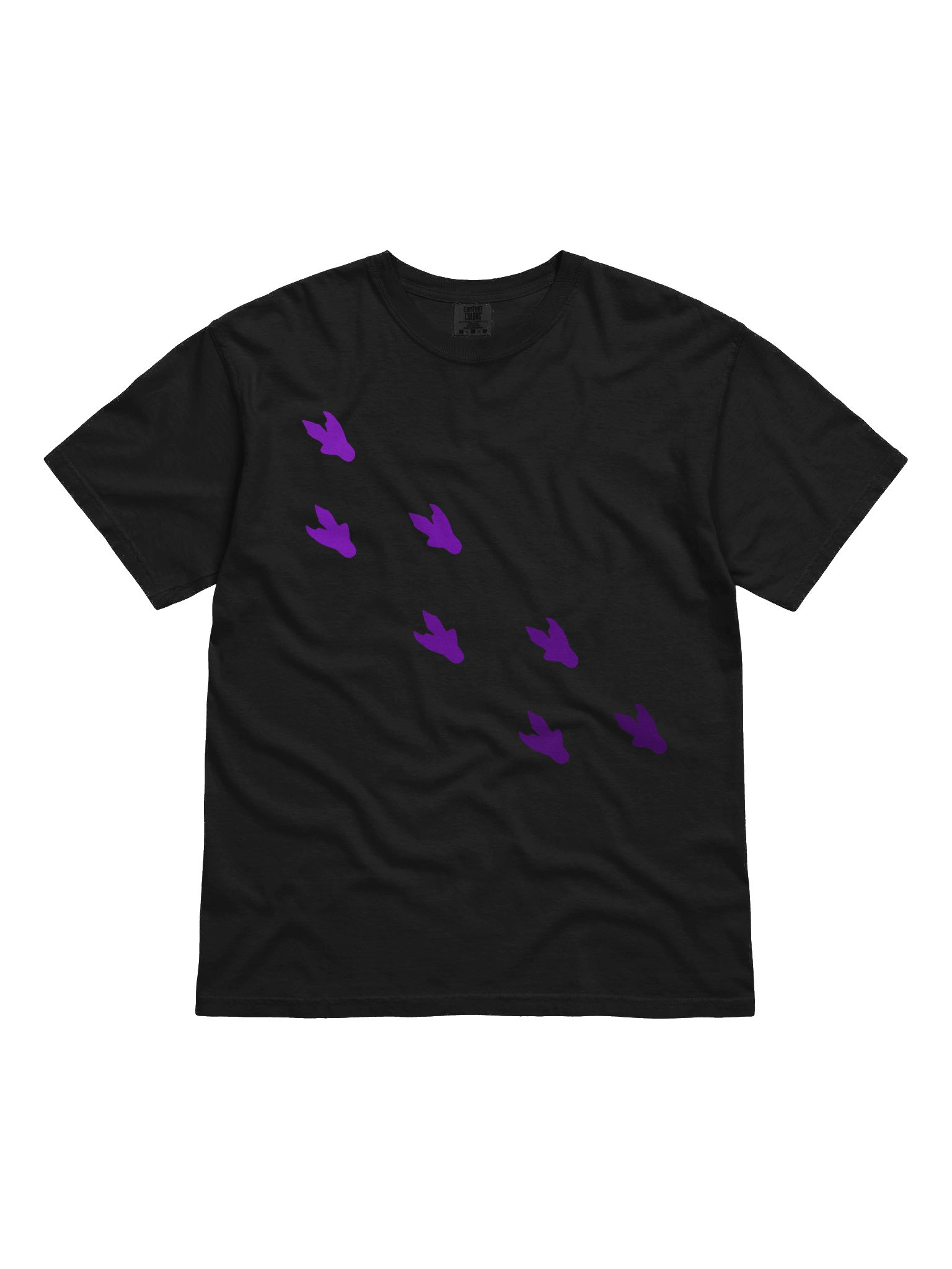 Raptor Tracks T-Shirt (Purple) product image (1)