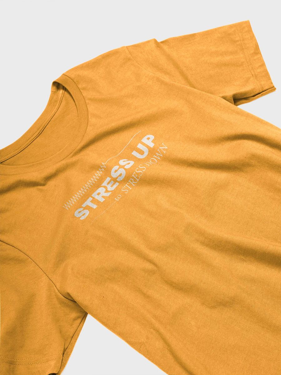 Stress up to Stress Down T-shirt Orange product image (4)