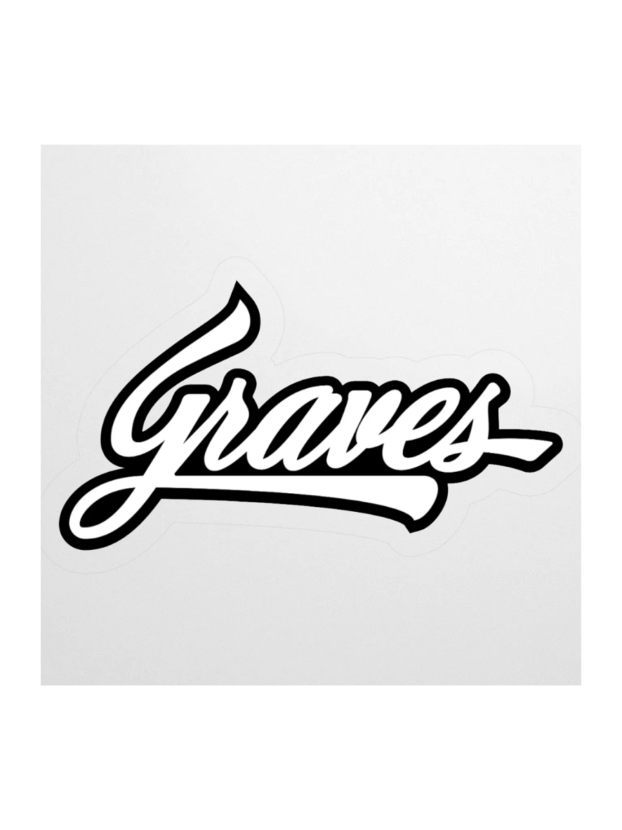 Graves Signature Sticker product image (2)