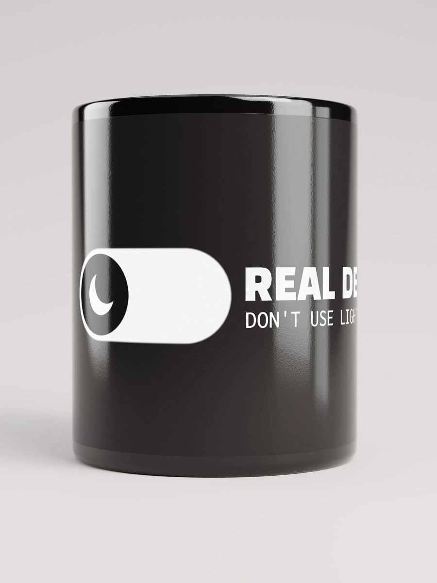 "I Live Life on Dark Mode" Mug – Built for Code After Hours product image (9)