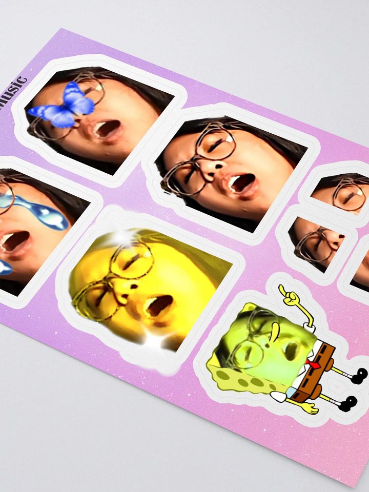 Gasm Club emote sticker sheet product image (2)