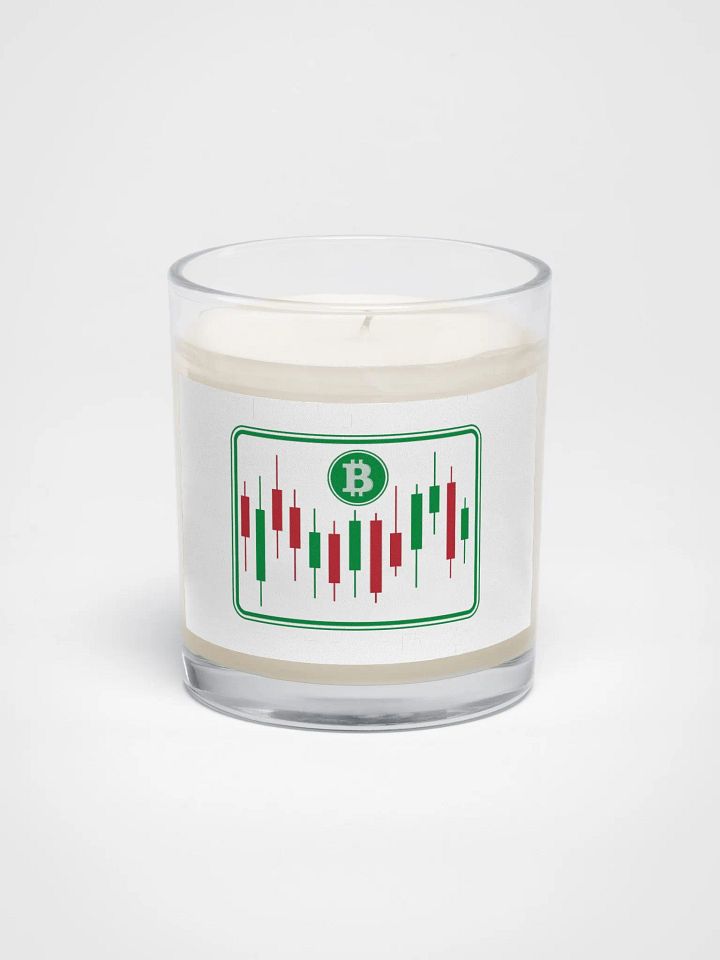 Cryptocurrency Trading Candlestick Soy Wax Candle product image (1)