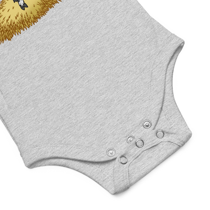 King Jeremy goat - baby one piece shirt product image (2)