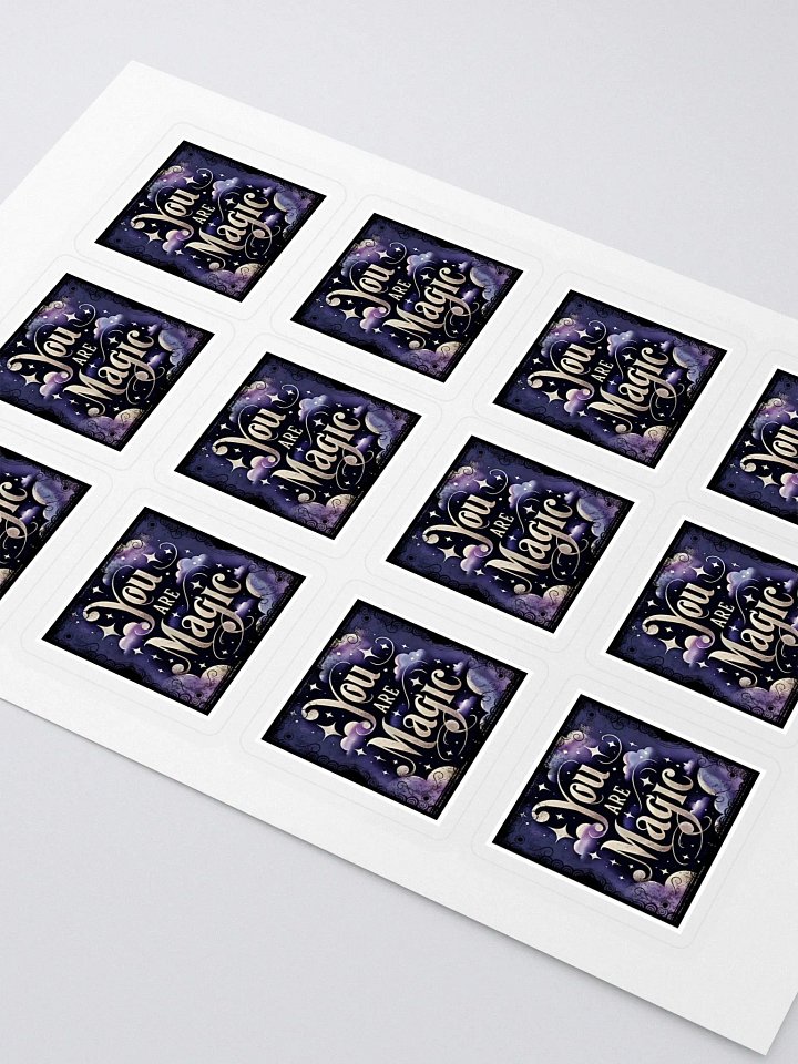 You are Magic Kiss Cut Sticker Sheet product image (2)