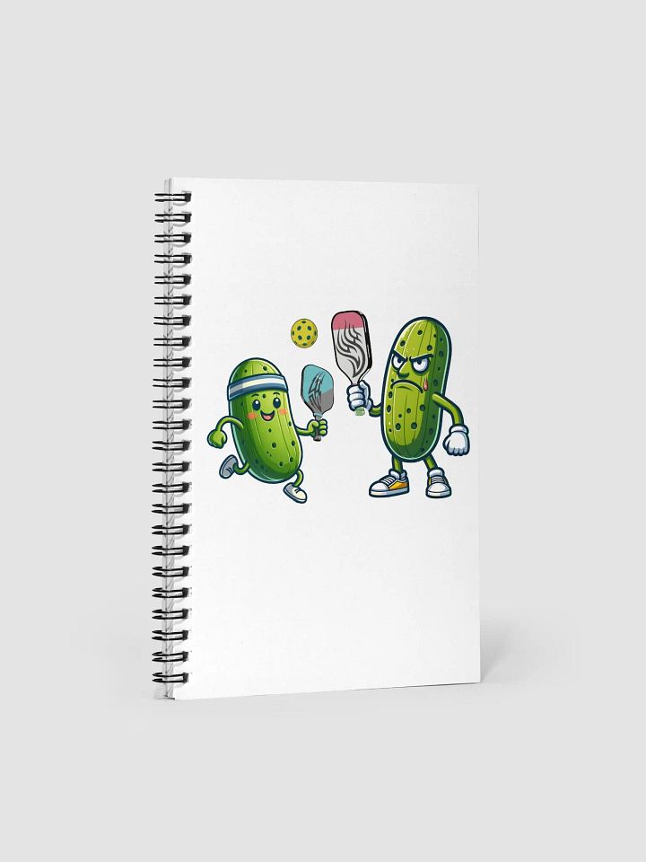 Pickleball Battle Pals Spiral Notebook product image (1)