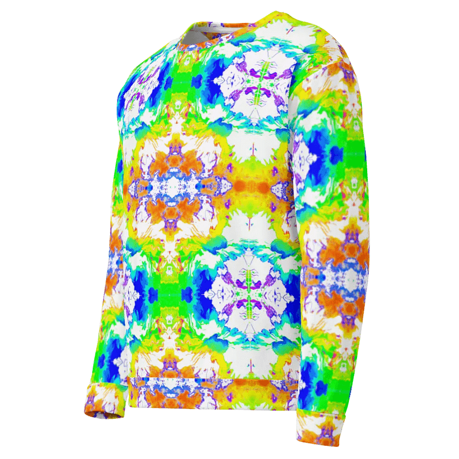 Abstract Vibrant Melting Daisy Flower Unisex Sweatshirt product image (8)