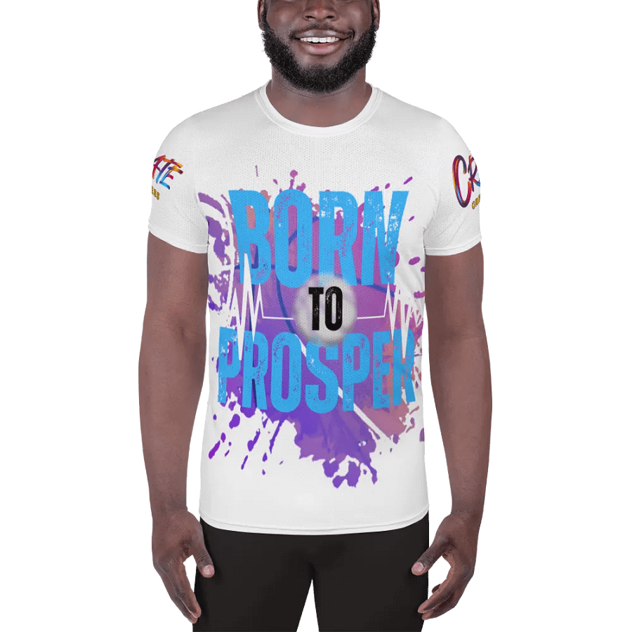 Born to Prosper Huge Print Athletic Tee product image (3)