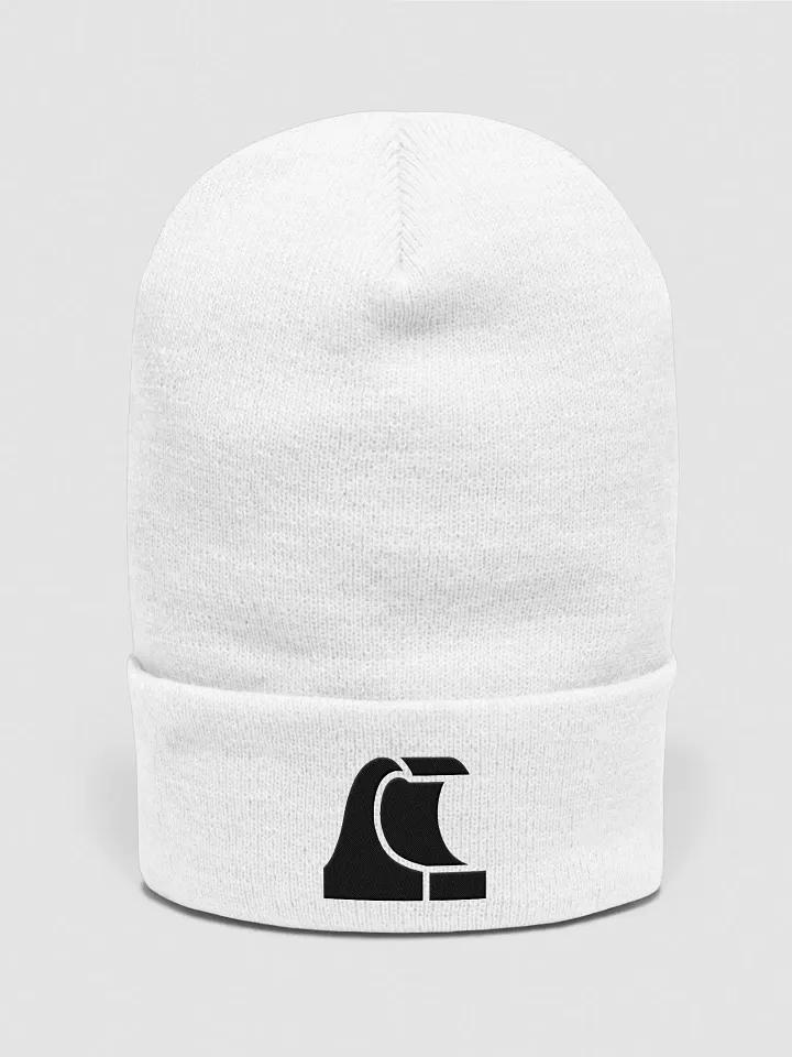 Wavetro Beanie (Black Logo) product image (1)
