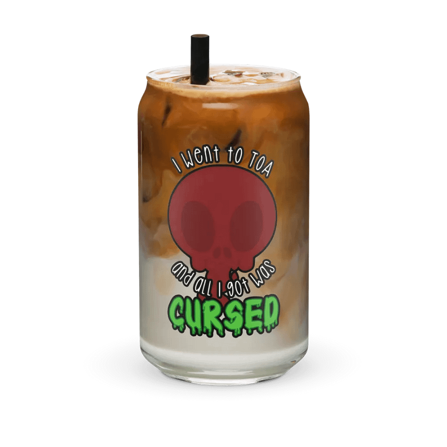 All I Got Was Cursed - Death Knight - Can Glass product image (6)