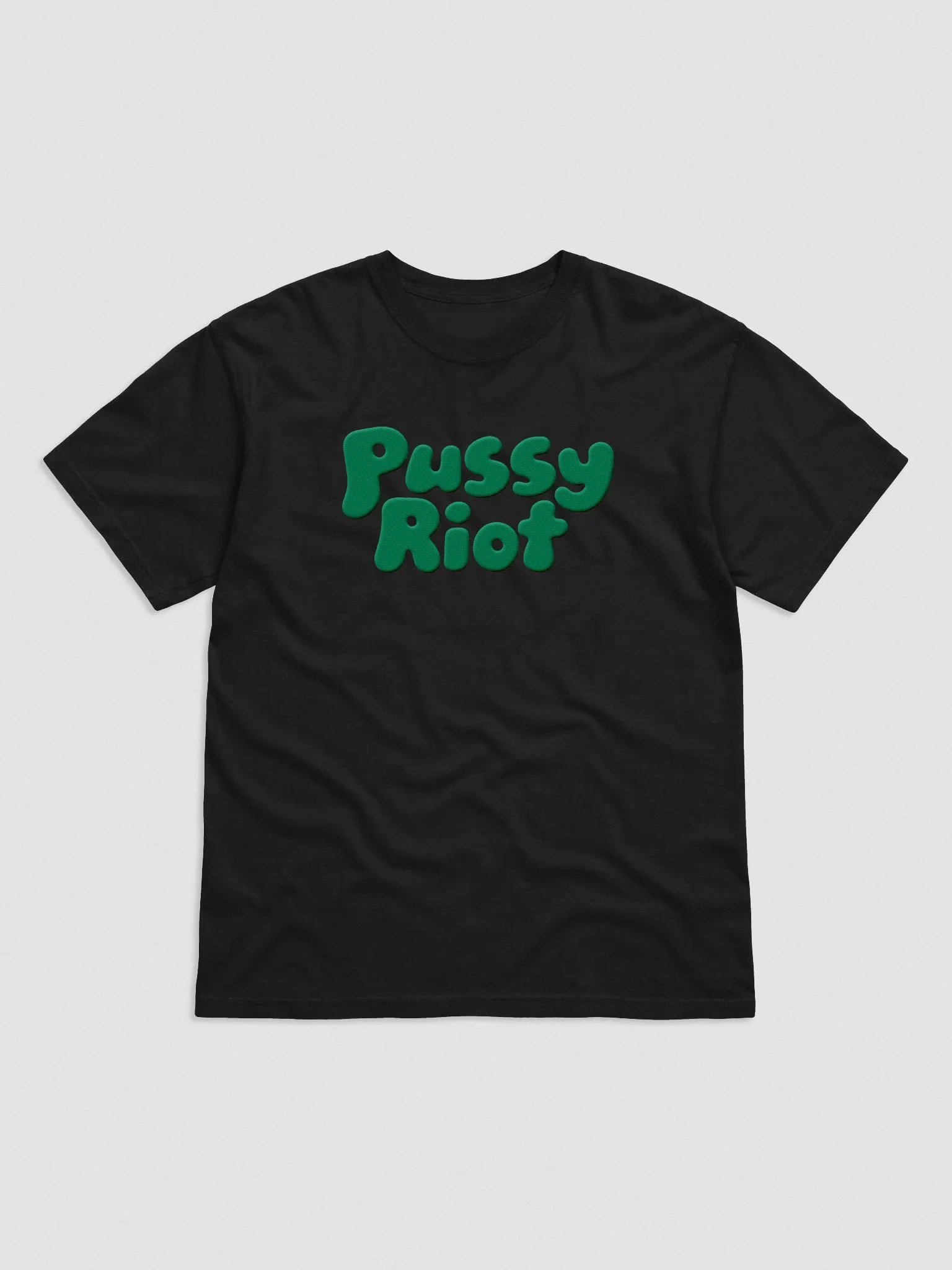 'Pussy Riot' Embroidered Tee product image (1)