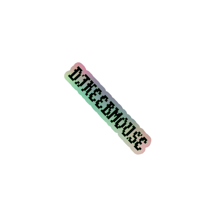 DJ Keebmouse Holo Sticker product image (1)