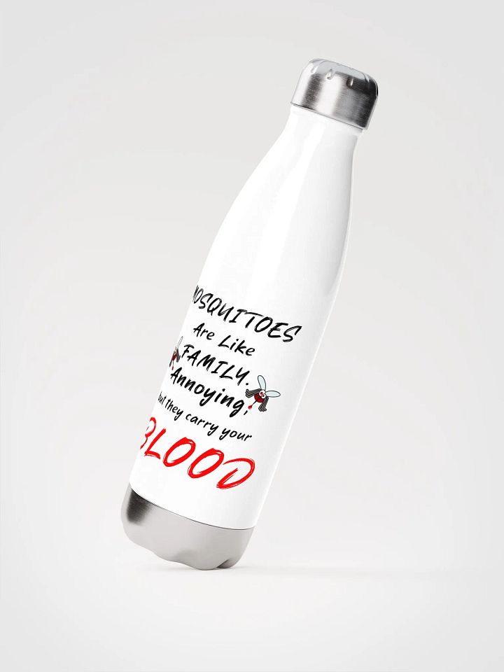 Bloody Mosquitoes Stainless Steel Water Bottle product image (2)