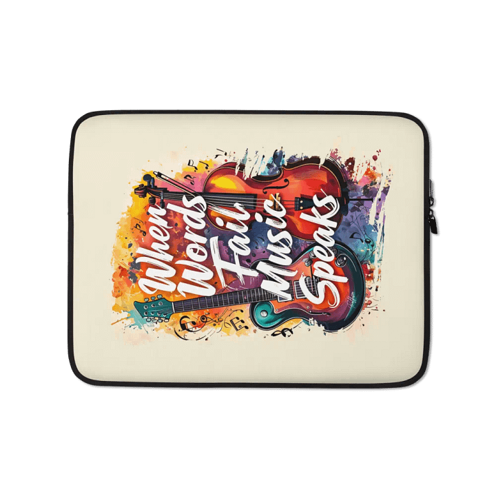 Musical Melody Laptop Sleeve product image (1)