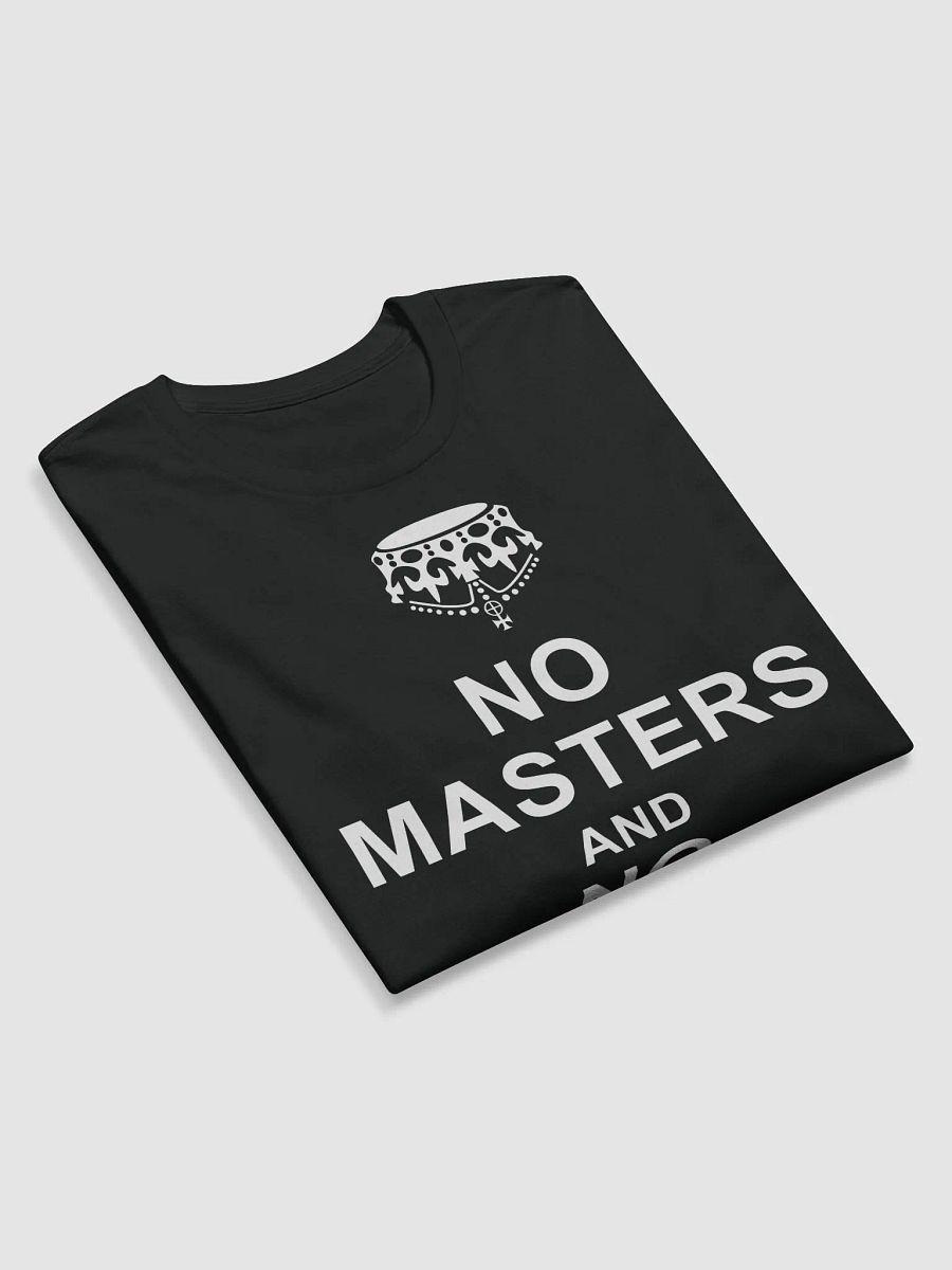 No Masters No Slaves Black Long product image (5)