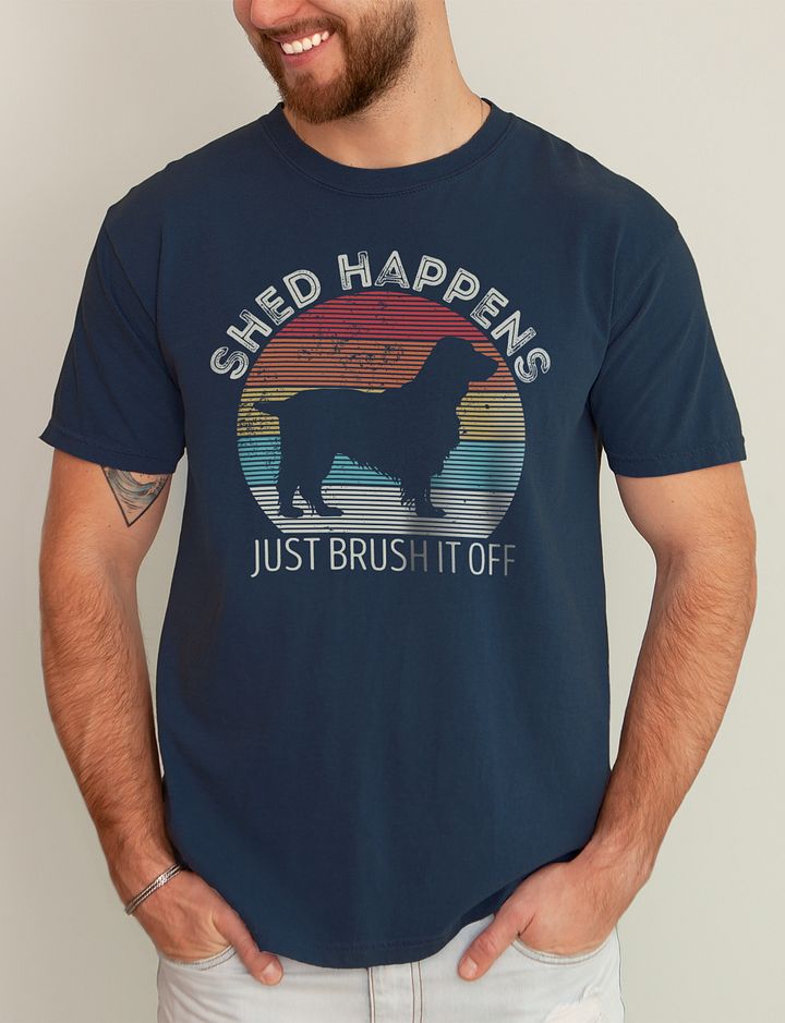 Shed Happens T-Shirt of an English Springer Spaniel | Funny T-Shirt for Paw-rents product image (9)