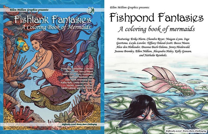 Mermaid Fantasies - Coloring Books product image (1)