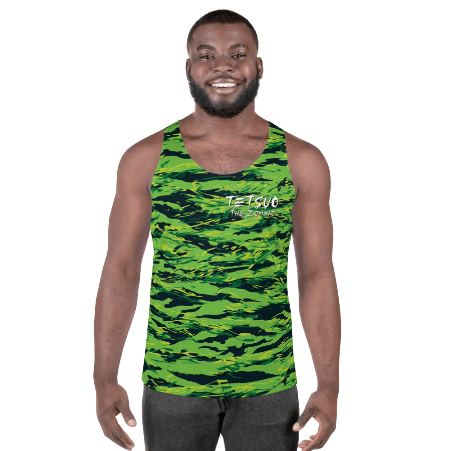 Green Camo Sublimated Tank Top product image (5)