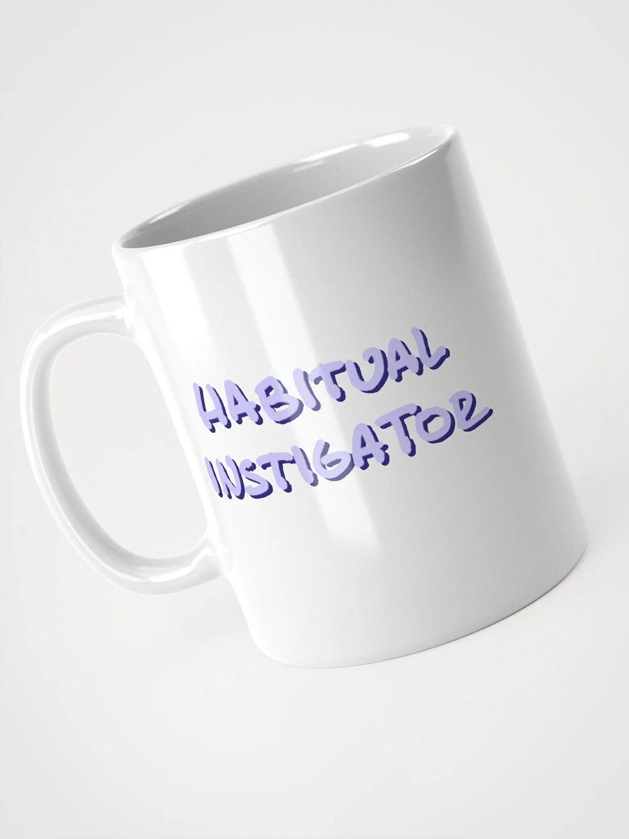 HABITUAL INSTIGATOR (lavender shadow design) mug product image (6)