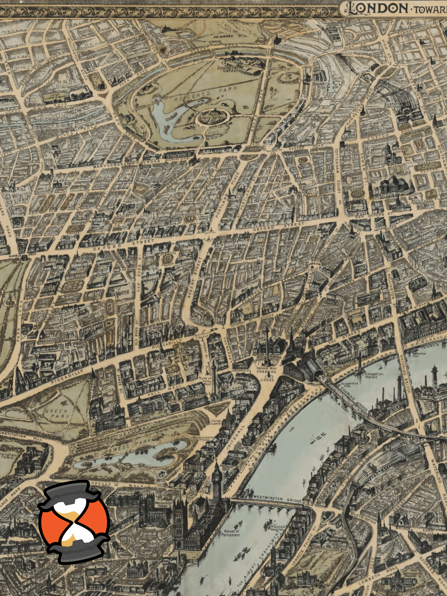 London 1892 (Canvas Print) product image (3)