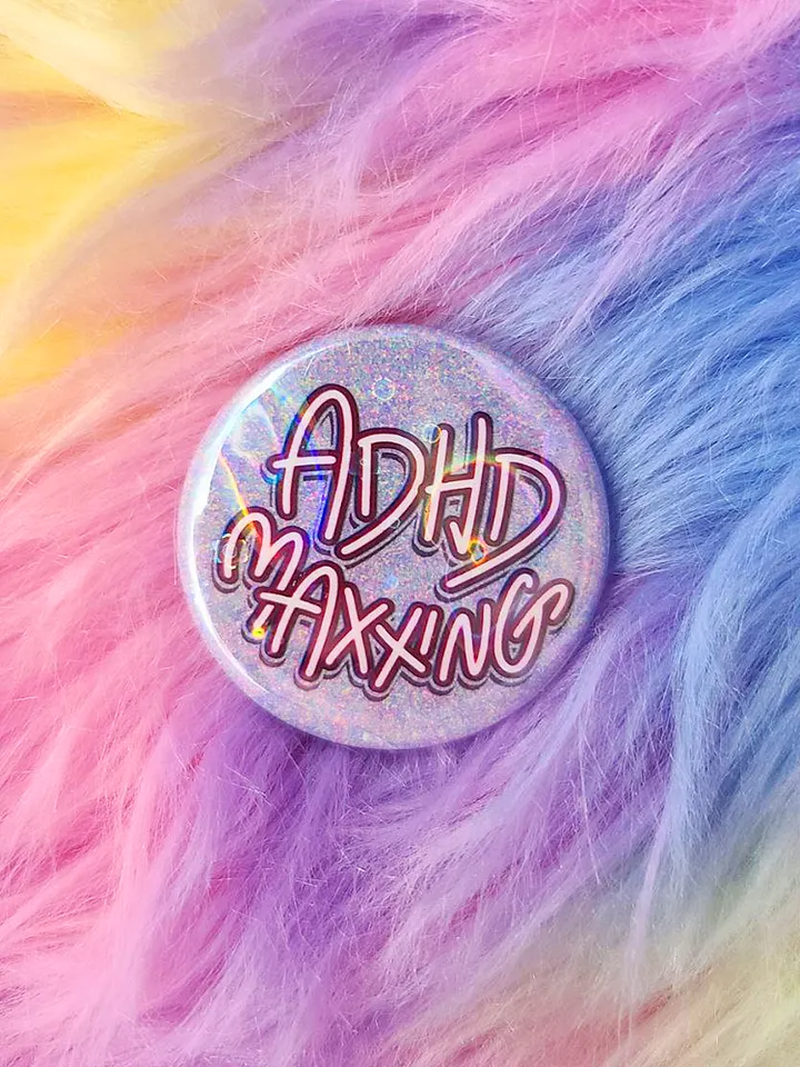 ADHDMaxxing | Button product image (2)