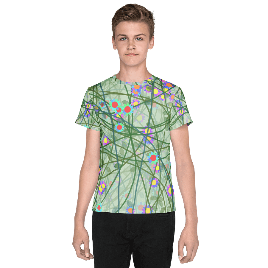 Vivid Vines Youth T-Shirt product image (1)