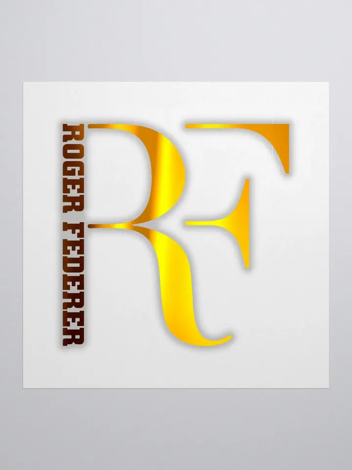 RF Gold Logo Kiss Cut Stickers product image (3)
