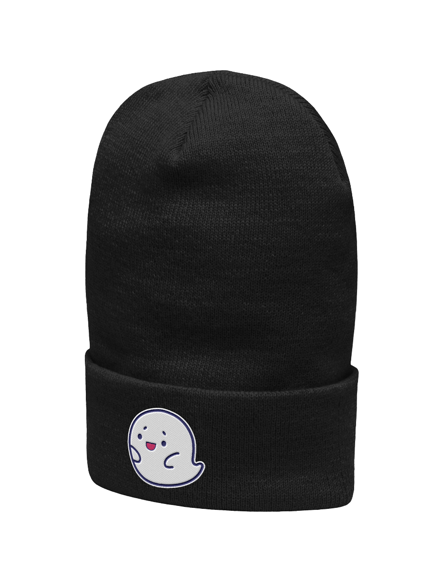 Spooky Ghost Embroidered Beanie product image (2)