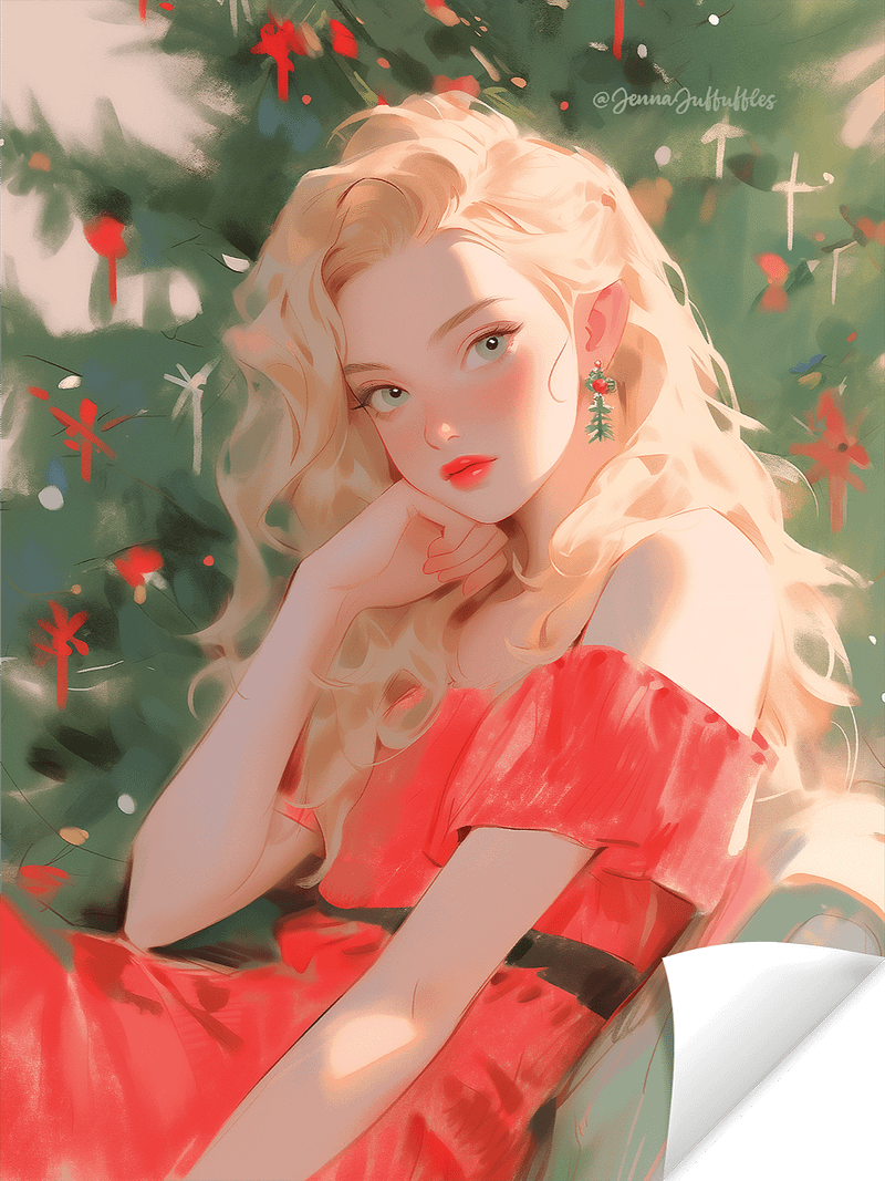 Mrs Claus | Matte Paper Print