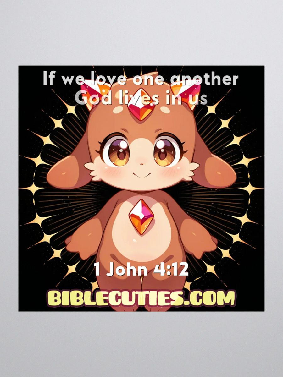 Bible Cuties Isabelle - If we love one another God lives in us product image (1)