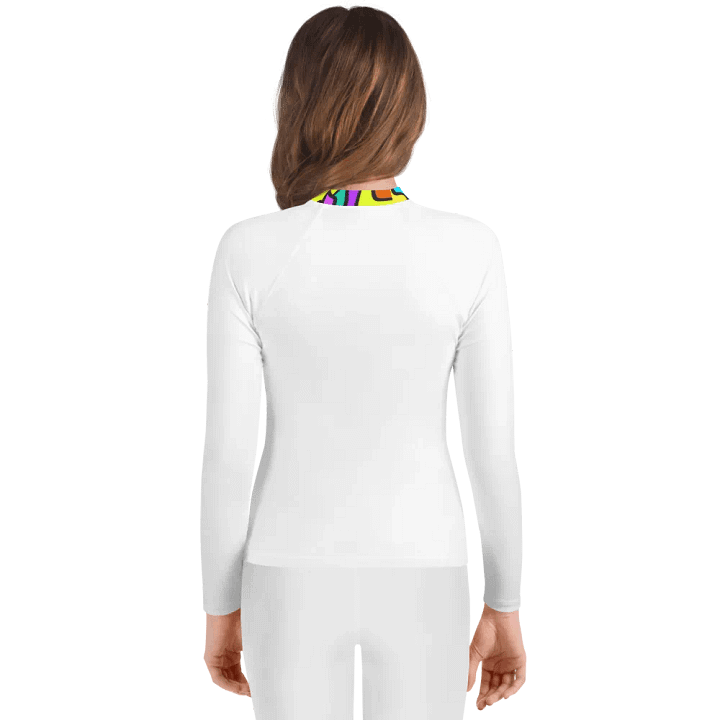 Psychedelic Wave Youth Rash Guard - Wave at Sunset product image (2)