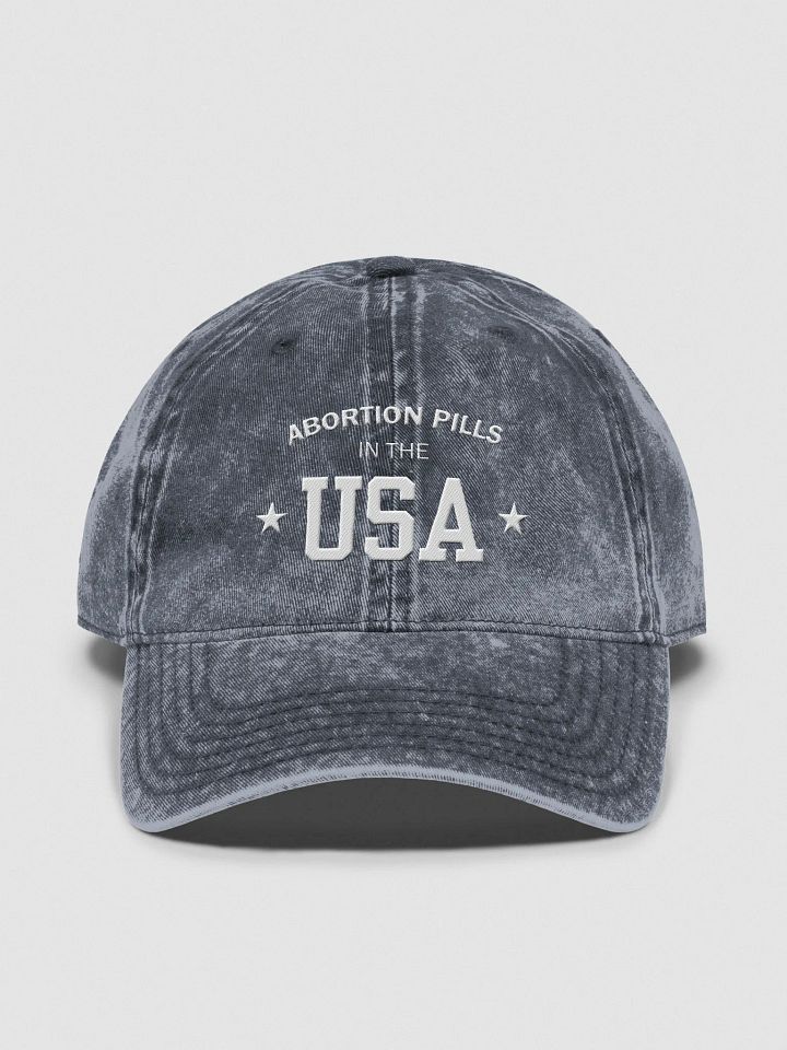 "Abortion Pills in the USA" Vintage Wash Dad Hat product image (1)
