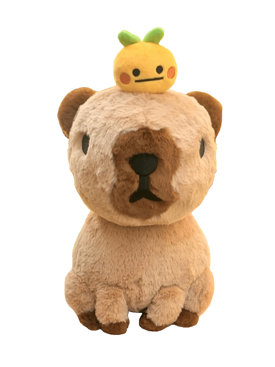 Capybara & Axolotl Plushie (PRE ORDER) product image (2)