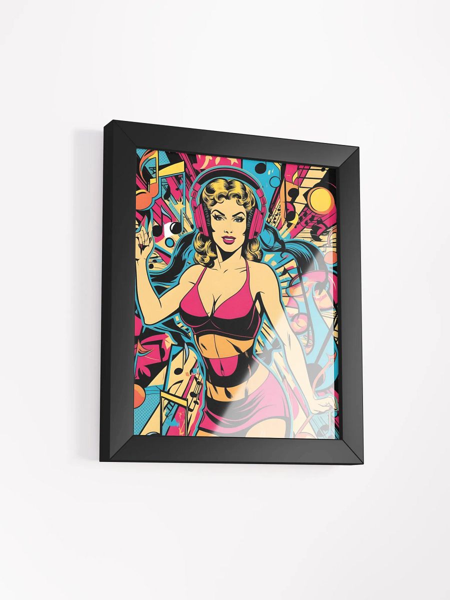 Vibrant Beats: Framed Pop-Art Poster product image (4)