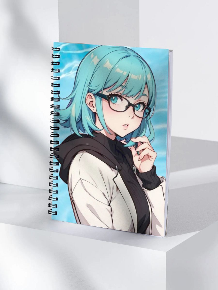 (AQUA WAIFU) K Spiral Notebook product image (4)