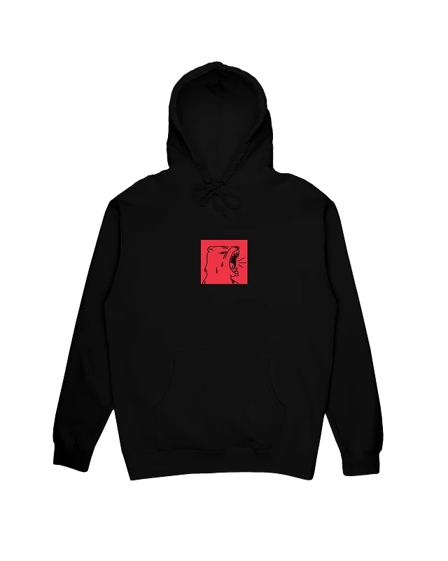 Bear Attack | Black Hoodie product image (1)