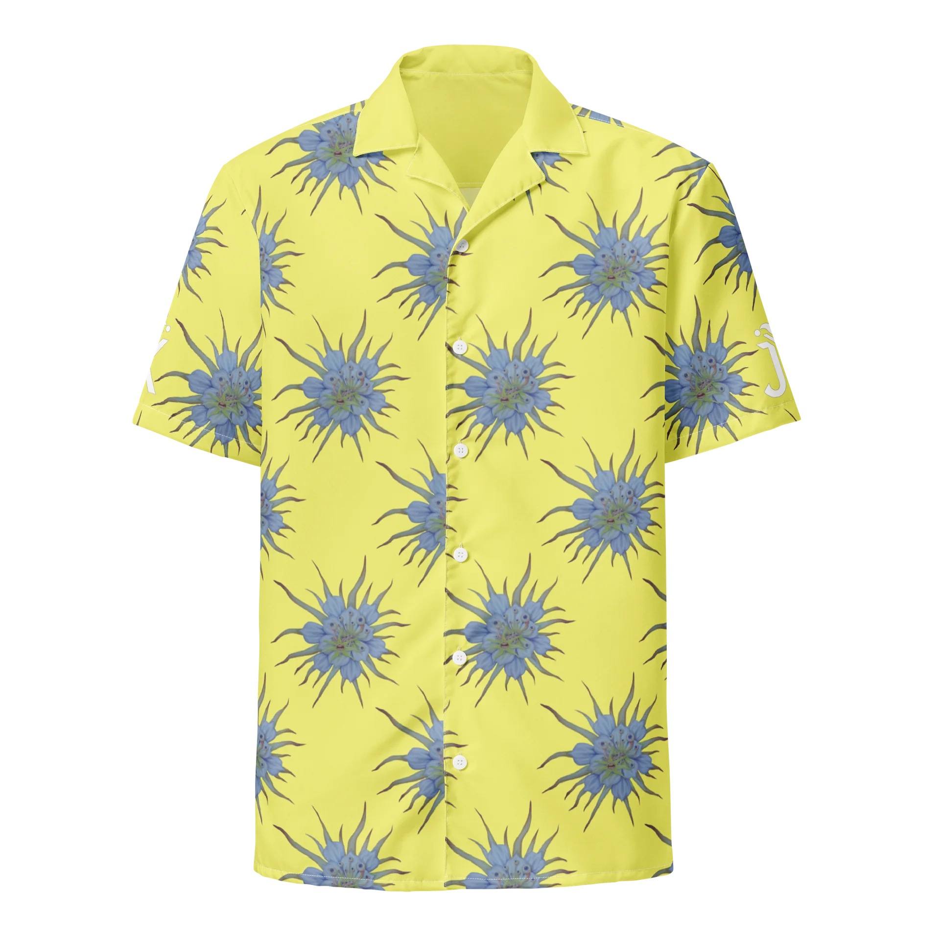 Floral Fiend Yellow Hawaiian Shirt product image (1)