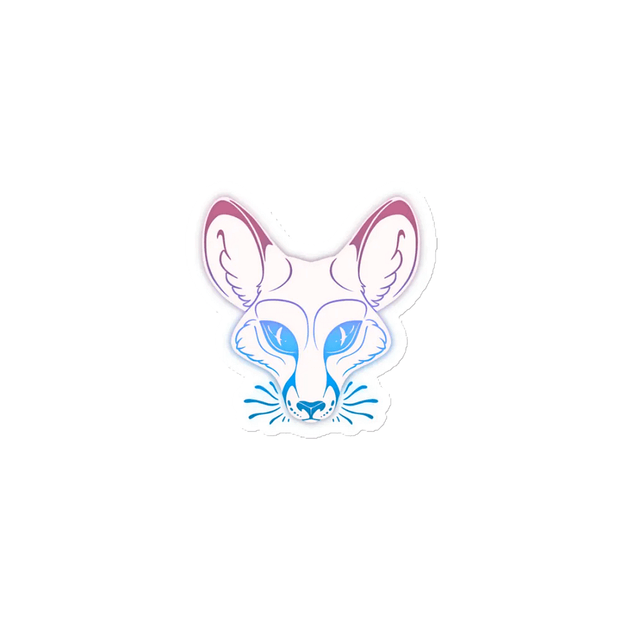 Light Fox Magnet product image (1)